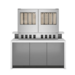 Vollrath SerVue™ touchless refrigerated slide-in 