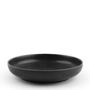 Black Cosmos Pasta Plate 8"