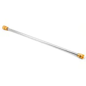 18" Plated Steel Lance with M22M Inlet and QC Coupler
