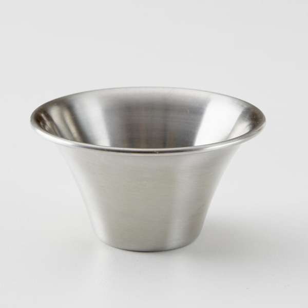 Flared Stainless Steel Sauce Cups