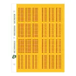 Shoe ID Adhesive Sticker Sheets