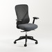 58811 KONFURB NUVÉ CHAIR - Black Frame w/Charcoal Seat