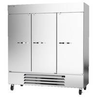 Beverage-Air HBR72HC-1 Three-Section Reach-In Refrigerator