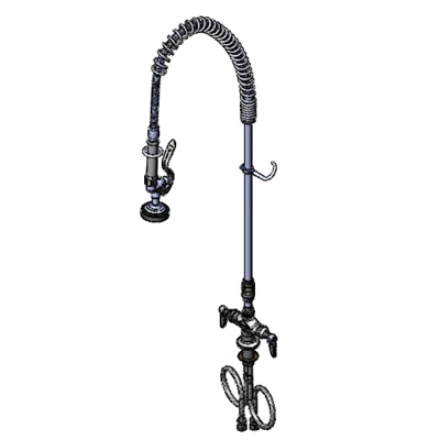 T&S Brass B-0113-V Easyinstall Pre-Rinse Unit Spring Action