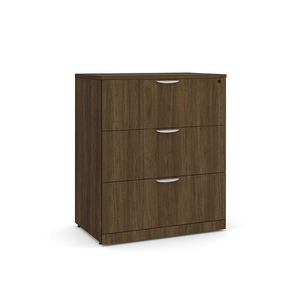 PL183 3 DRAWER LATERAL - MODERN WALNUT