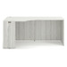 PL181L 66" PORKCHOP CREDENZA-LEFT- SILVER BIRCH