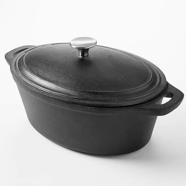 Large Cast Iron Casserole Pots