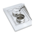 Vollrath 19192 Adaptor Plate with 2 Holes