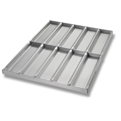 Chicago Metallic 49015 Full Size Sub Sandwich Roll Pan