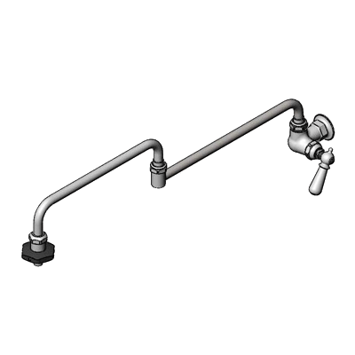 T&S Brass B-0592-26-CH Pot & Kettle Filler Faucet Wall Mount