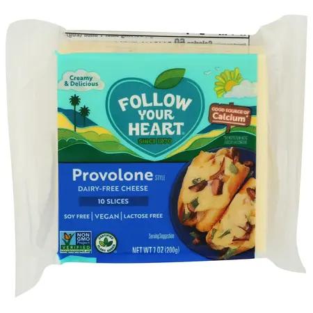 CHEESE VEGAN PROVOLONE SLICES | 11/7 OZ