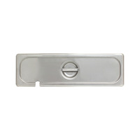FSE STPA5120CSL Slotted Cover, Steam Table Pan, 1/2 Size Long (Set of 12)