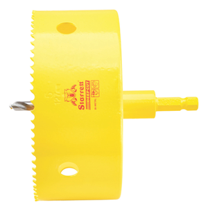 STARRETT ADCH0500 5'' (127mm) NVP Deep Cut Bi-Metal Hole Saw with Arbor