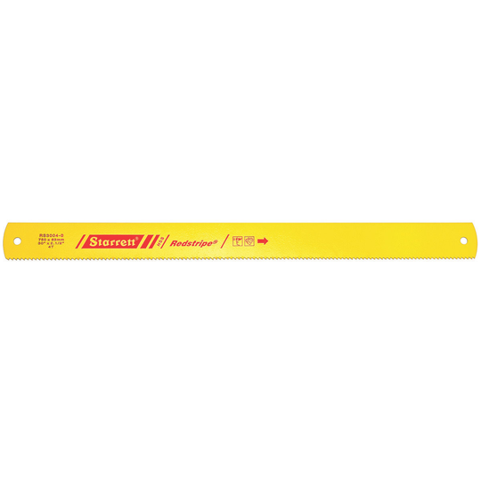 STARRETT RS3004-0 30 x 2-1/2 x 100 x 4T, Redstripe Power Hacksaw Blade