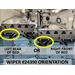WIPE-TABLE TRAY-DPM5 RIGHT FRONT/LEFT REAR, 24390