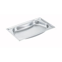 Vollrath 3101120 Steam Table Pan, Full Kidney