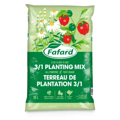 Fafard Organic 3/1 Vegetable Garden Planting Mix