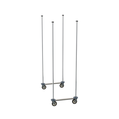 Metro TTM24C Super Erecta Top-Track Mobile Unit Kit 24"W Kit Required per Mobile Unit