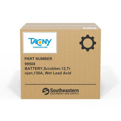 Tacony - 99508 - BATTERY,Scrubber,12,Trojan,130A, Wet Lead Acid