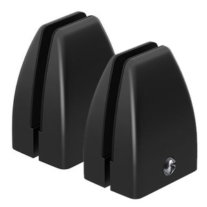 DESK MOUNT SCREEN BRACKET PAIR- BLACK