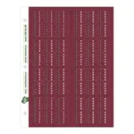 Shoe ID Adhesive Sticker Sheets