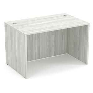 PL121 30"D x 48"W DESK SHELL- Silver Birch