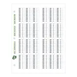Shoe ID Adhesive Sticker Sheets