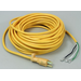 Power Cord, 18/3 Yellow 50'