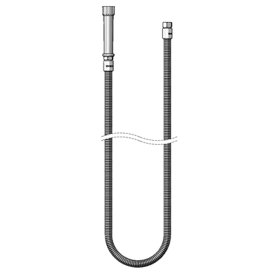 T&S Brass B-0108-HOSE Hose 108" Flexible