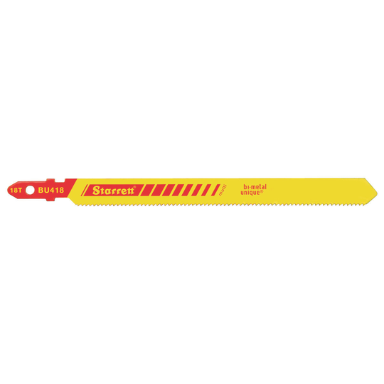 STARRETT BU418 4'' x 3/8 x .040 x 18T, Bi-Metal, 5 Pack