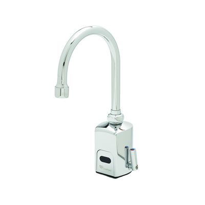 T&S Brass EC-3130 Chekpoint Above Deck Electronic Faucet Single Hole Deck Mount