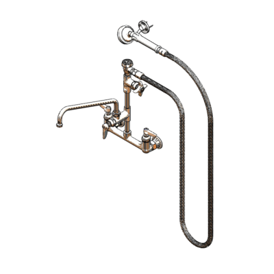 T&S Brass B-2308 Base Faucet Add-On Faucet
