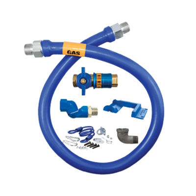 Dormont Manufacturing 1675KITCFS72PS Dormont Blue Hose Moveable Gas Connector Kit 3/4" Dia.
