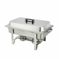 Winco C-3080B Newburg Chafer 8 Quart