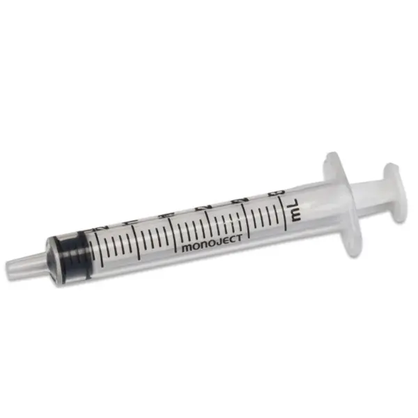 Syringe LL 3cc 100/Box Covidien 1180300777