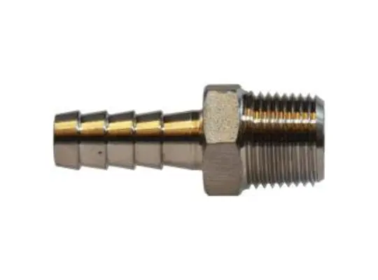 Adapter, 2-in Hose Barbed x 2-in MIP, Stainless Steel