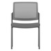 88714 - DAISY GUEST CHAIR- GRAY AND CHARCOAL