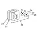 Burner Mounting Plate  10-1/4"(Web-JB2)