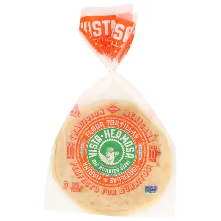 FRESH TORTILLAS FLOUR 10" NON GMO | 6/6 CT