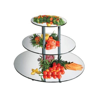 Cal-Mil MT240 24" dia. x 18-3/4"H Gourmet Mirror Riser