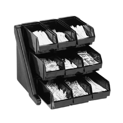 Cambro 9RS9480 Organizer Rack with 9 Bins