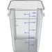 Carlisle 1195607 Squares Polycarbonate Food Storage Container 22