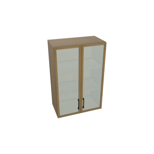 Belmont Glass Door Wall Cabinet Kit - 24”x 36” X 13”