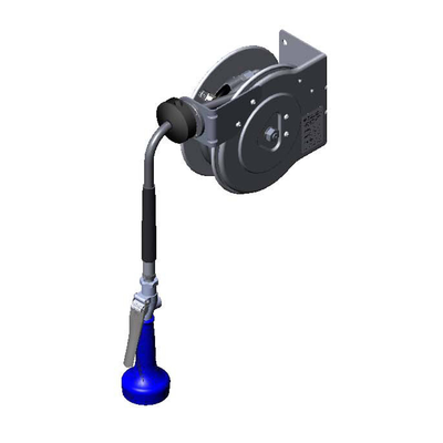 T&S Brass B-7102-08H Hose Reel System Open