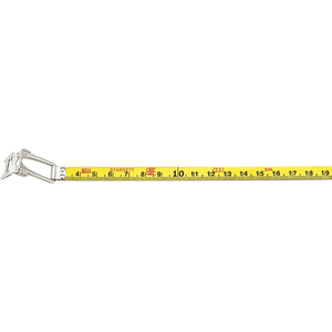 STARRETT LHY530-20CM L8 Style, 3/8'' x 20m Steel Replacement Blade Metric