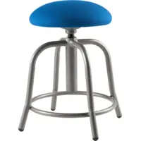 NPS 6825S-02 NPS® 18"-25" Height Adjustable Designer Stool, 3" Fabric Padded Sea