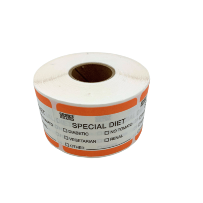 Cook's Brand IT117641B 1.5" x 2" Special Diet Label