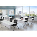 3274 AGENDA ARMLESS NESTING CHAIR- WITH BLACK SEAT