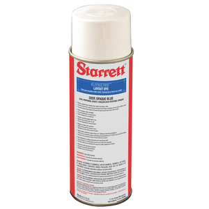 STARRETT 1611 Blue Layout Dye In 11-1/2 Oz Aerosol Can