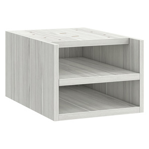 PL1066 UNDER SHELF MOUNTED OPEN FILE- SILVER BIRCH